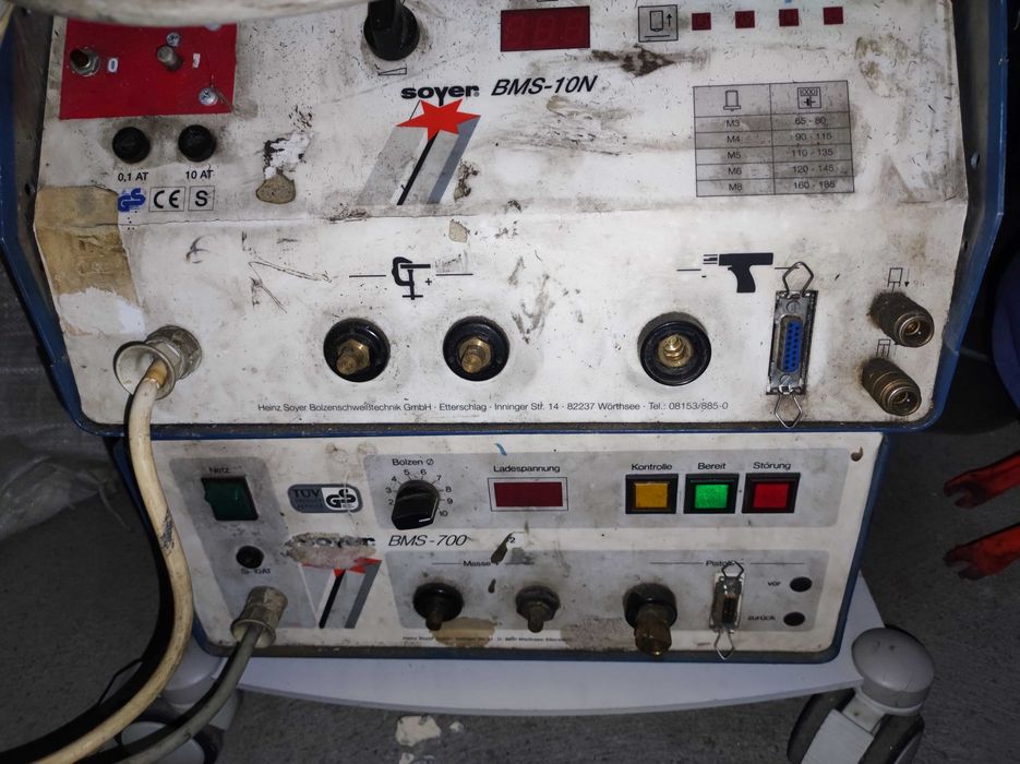 Zgrzewarka do trzpieni Soyer BMS-10N