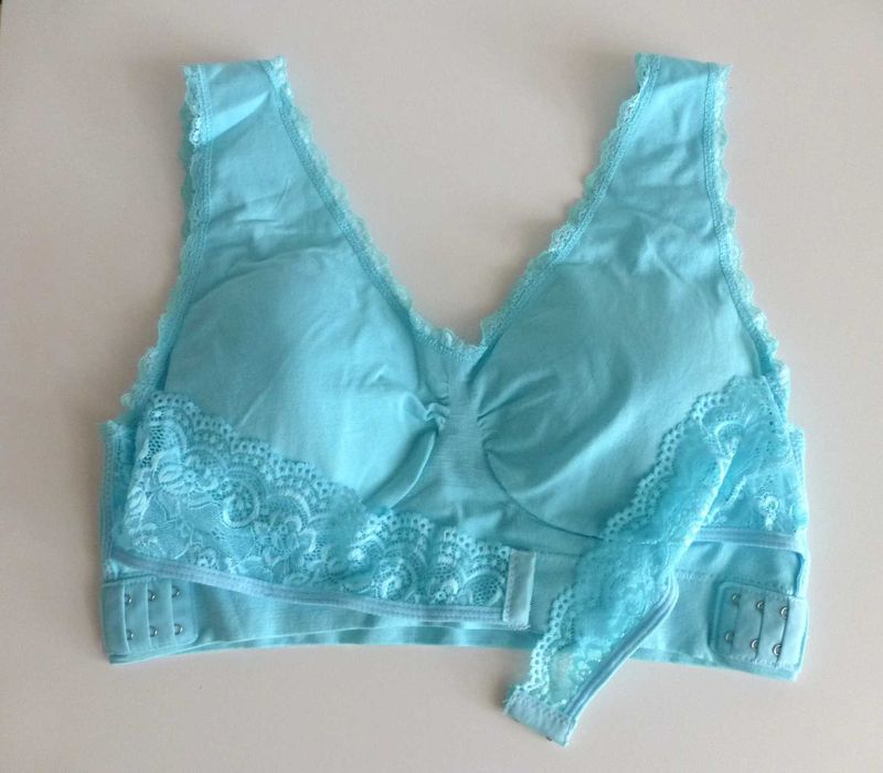 Turkusowy biustonosz sportowy Bralette 4XL