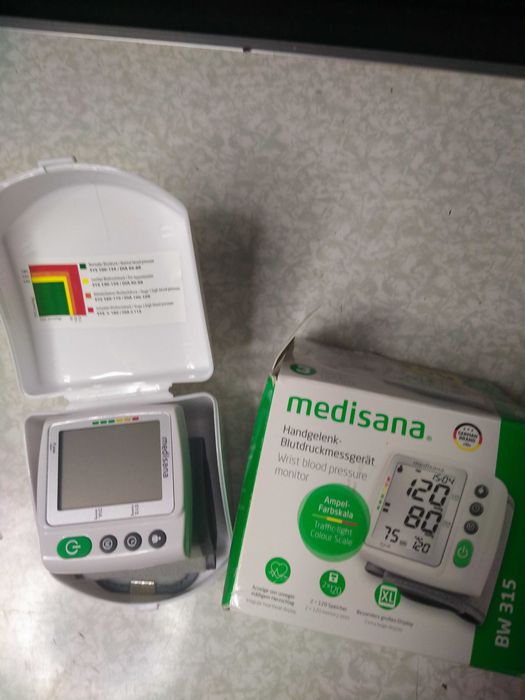 Ciśnieniomierz na nadgarstek Medisana