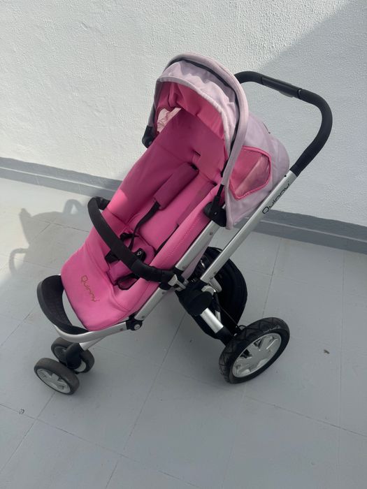 Carrinho de bebé Quinny Rosa