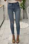 Spodnie jeansy rurki skinny zara niebieskie wysoki stan 34