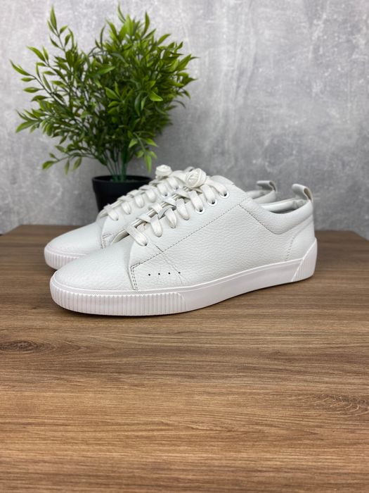 Białe sneakersy Hugo Zero r. 42 – skórzane buty premium