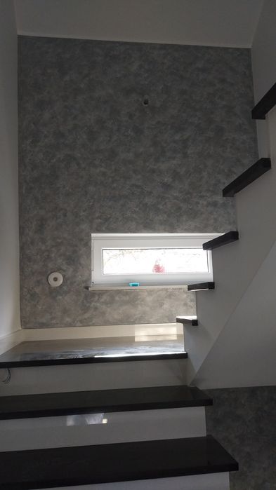 Malowanie, szpachlowanie, tapety natryskowe, wykończenia wnętrz.