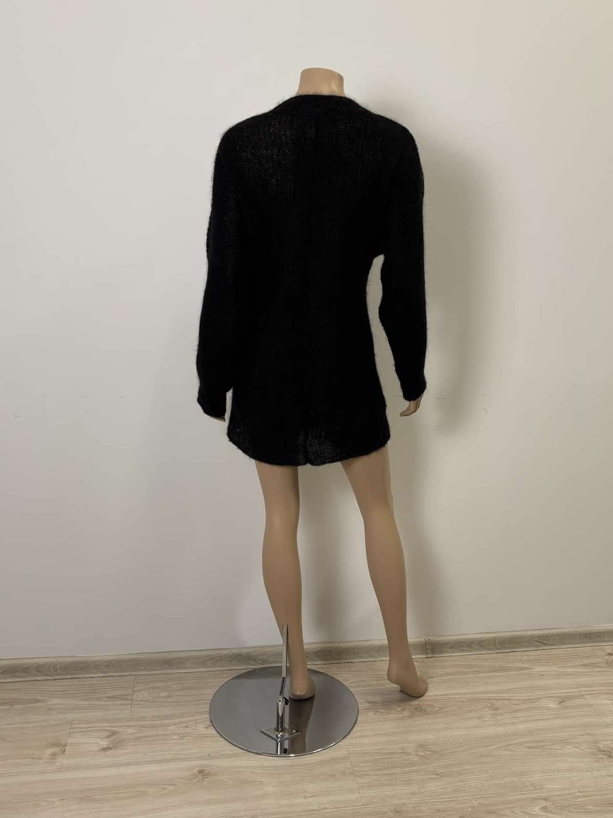 Gestuz kardigan oversize sweter damski XS/S moher wełna 
55%moher 
15%