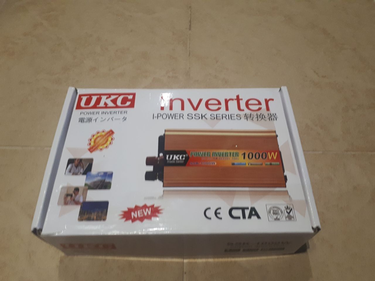 Инвертор преобразователь напряжения POWER INVERTER 1000W 12B/220B