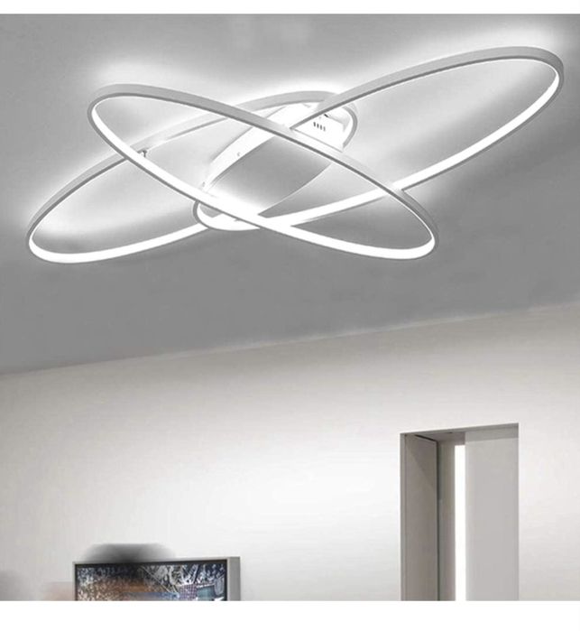 Oświetlenie sufitowe LED z pilotem , żyrandol