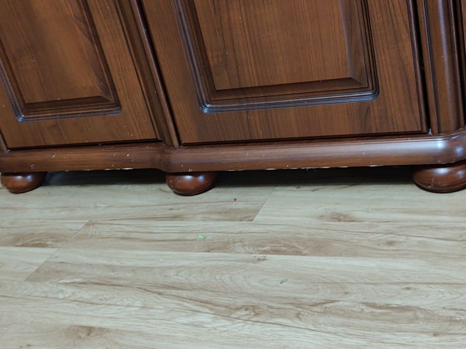 Witryna z komodą szafka RTV