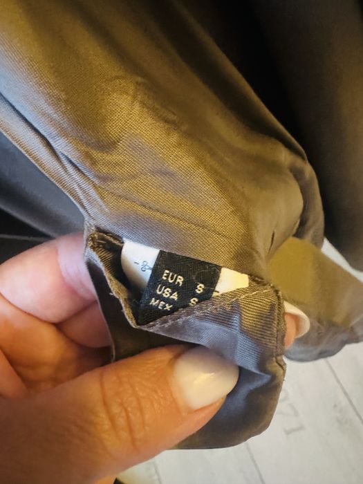 Massimo dutti тренч плащь