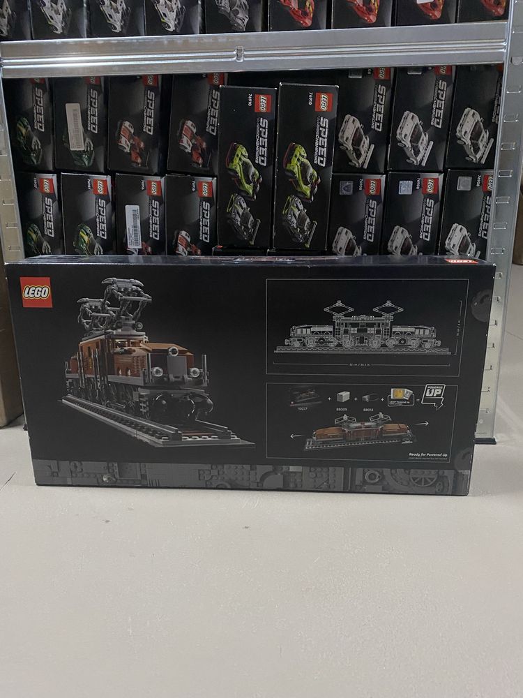 Lego 10277 - Lokomotywa Crocodile - NOWE!