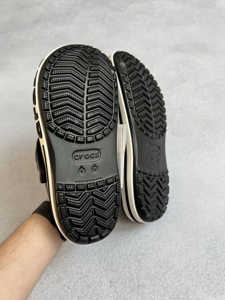 Кроксы Crocs Bayaband Clog Black Крокси Тапки Сабо