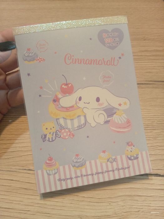 Nowy duży notes notatnik cinnamoroll