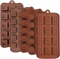 Набір 5 шт силіконових форм для шоколадних цукерок,мила,желе+подарунок