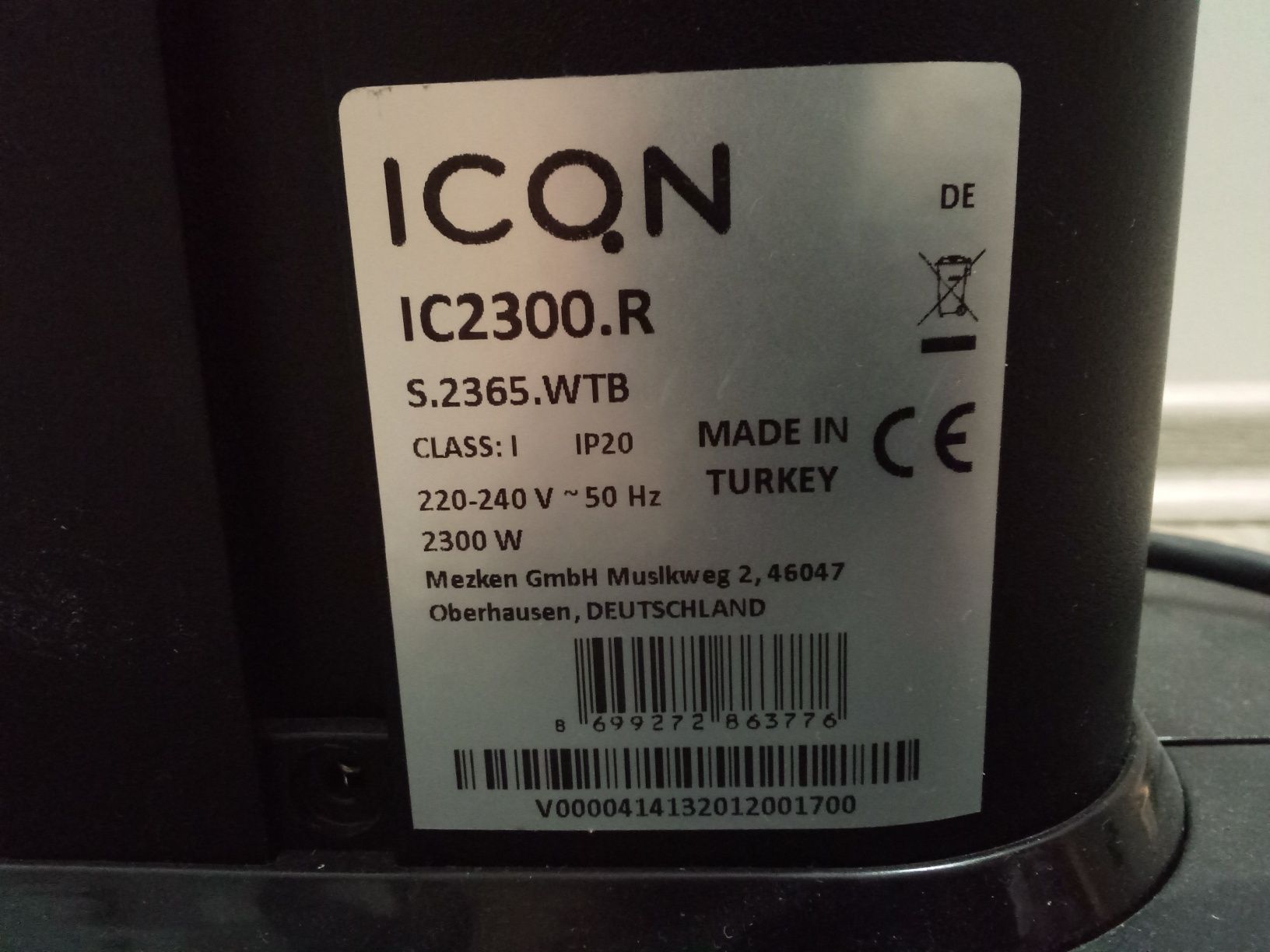Grzejniki elektryczne ICQN IC2300.R