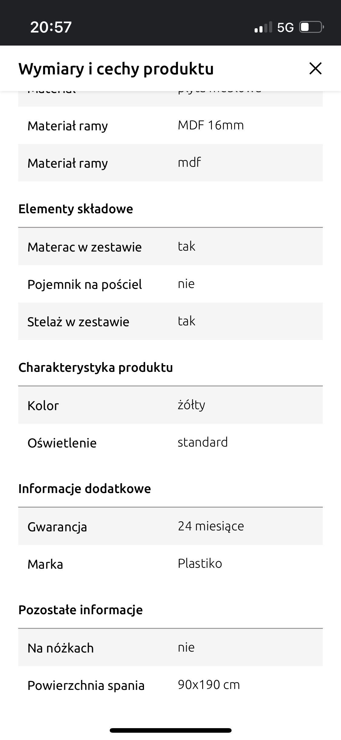 Łóżko dziecięce Jeep Saari