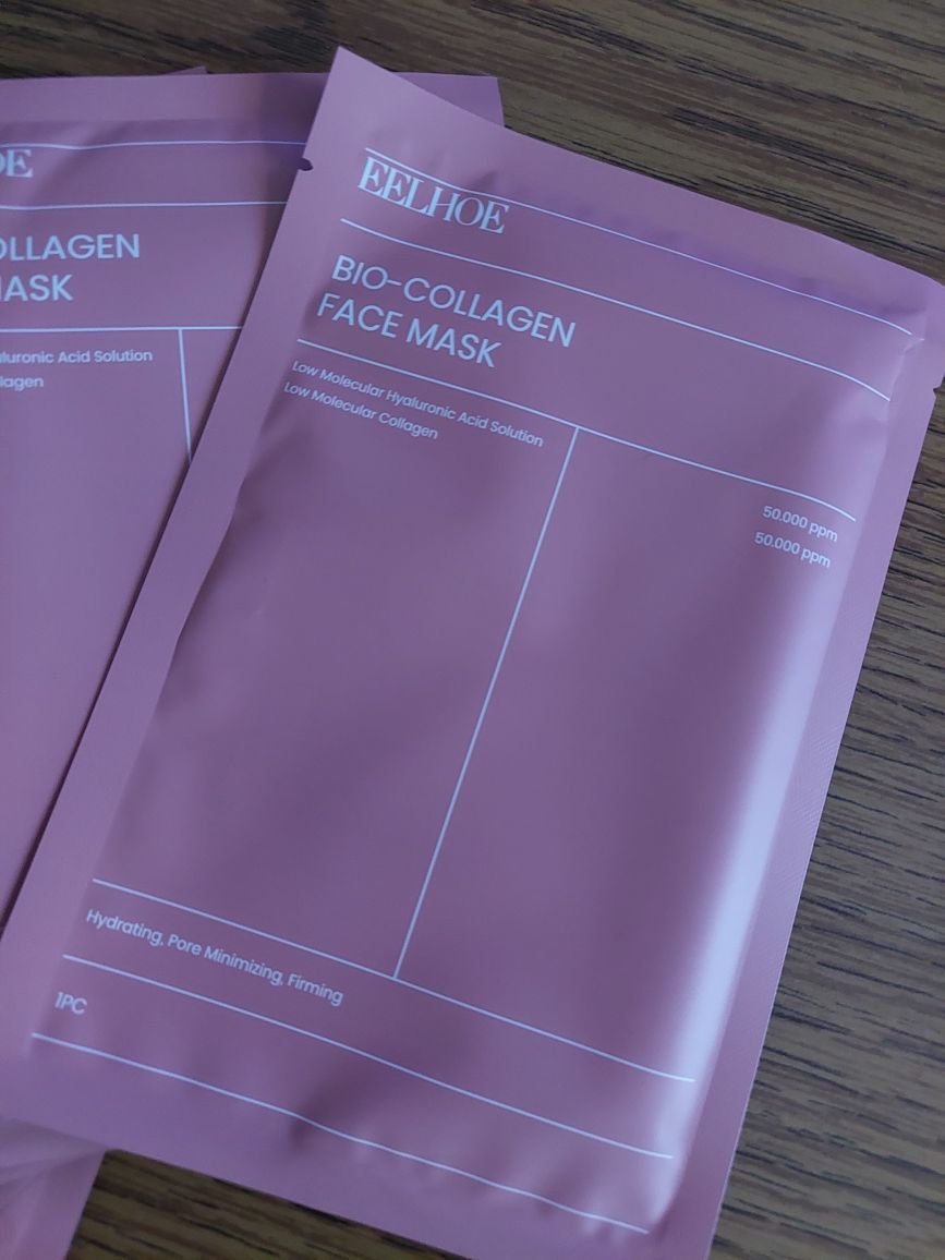 Maska maseczka kolagenowa collagen viralowa trend 5 sztuk biodance ee