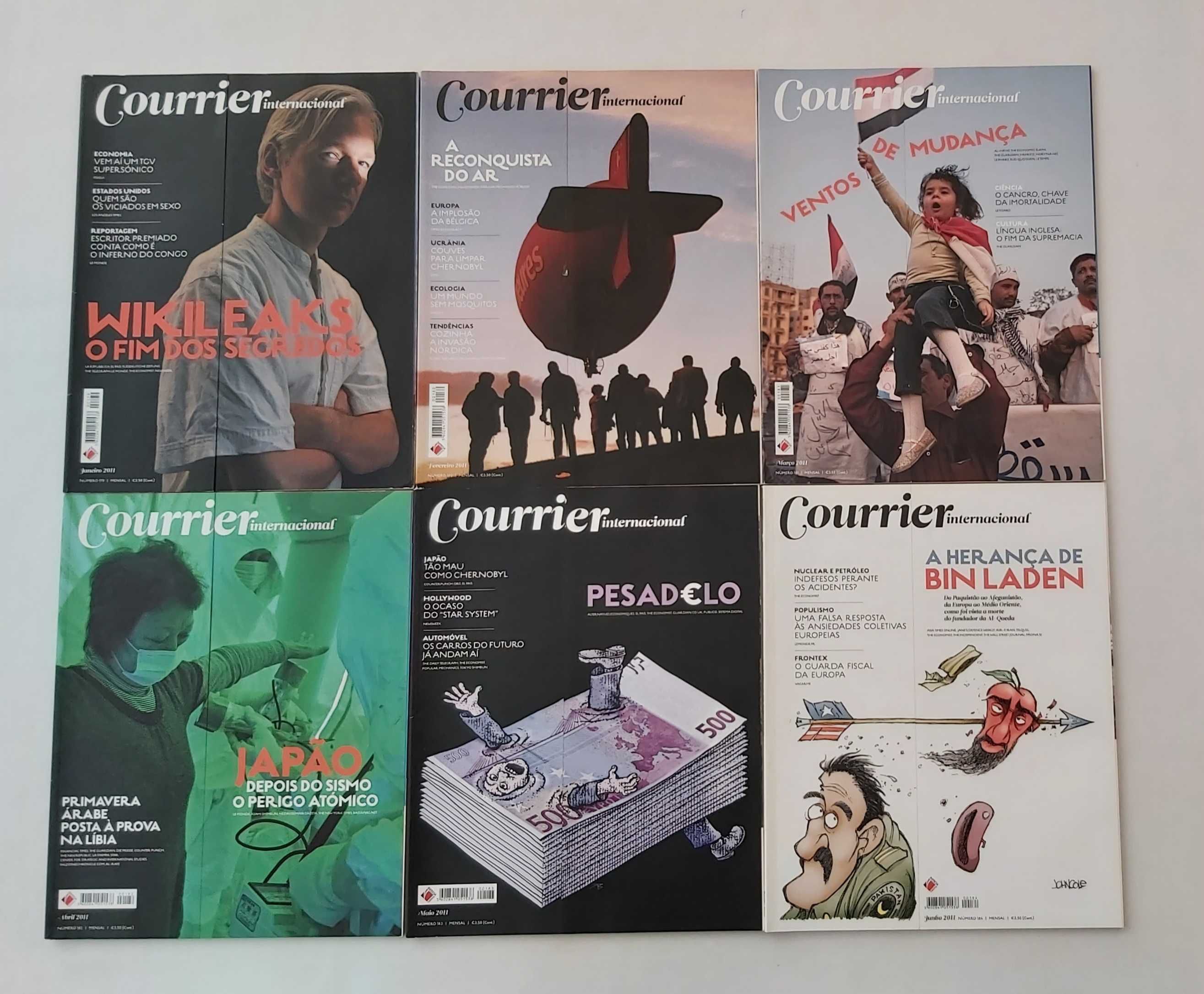 Revista Courrier Internacional 2009 a 2012