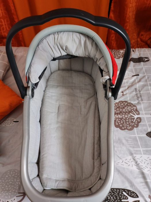 Alcofa da Marca Pré-Natal e mochila da Chicco