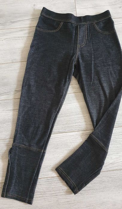 Czarne leginsy 3/4 r.36