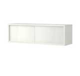 IKEA ÖSTHAMRA szafka ścienna 2 szklane drzwi przesuwne