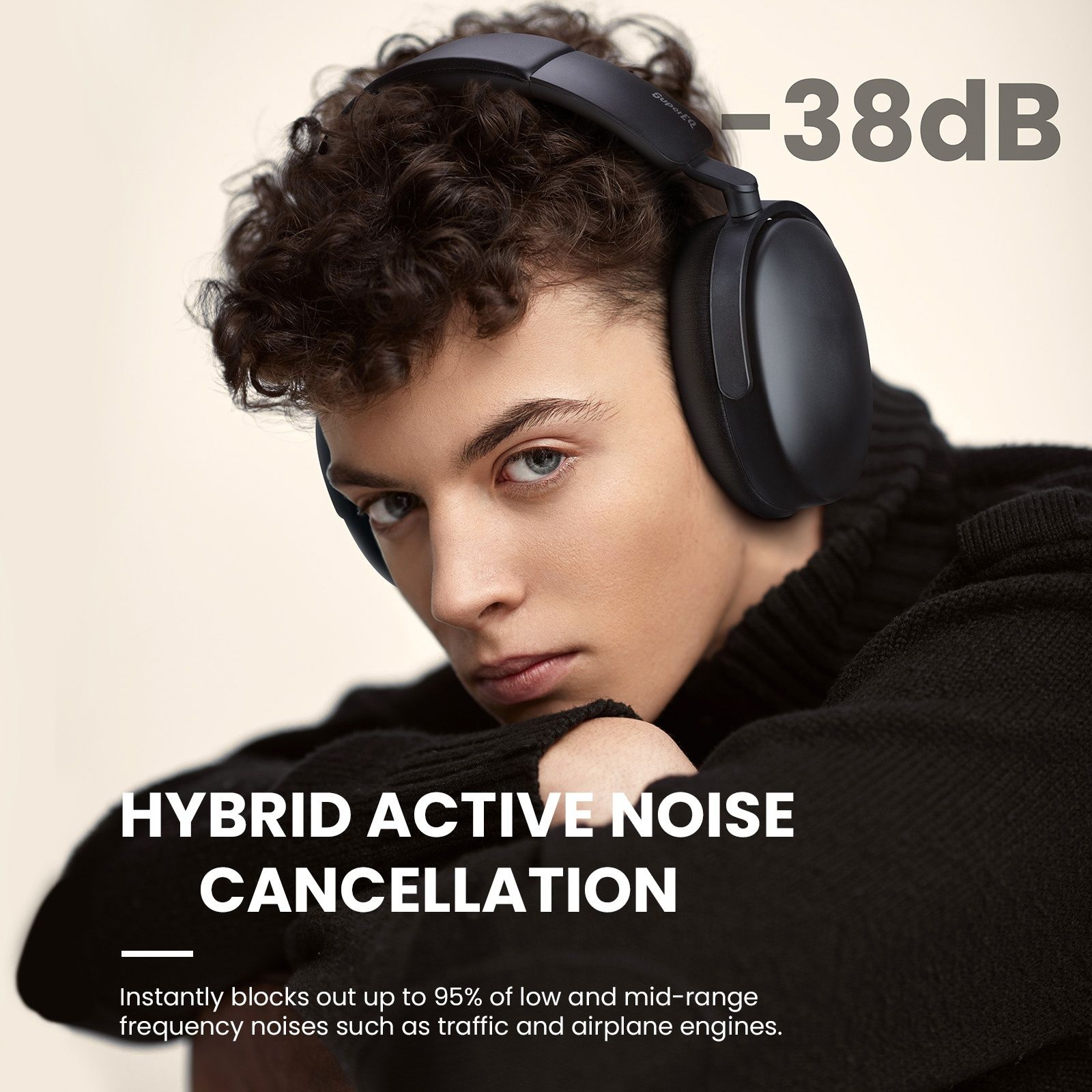 OneOdio SuperEQ A200 Беспроводные Наушники ANC/AI ENC/Hi-Res/Bluetooth