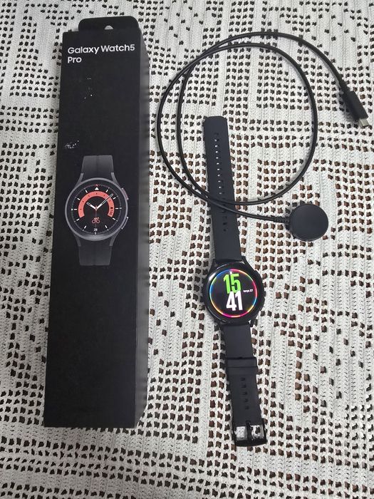 Samsung Galaxy Watch 5 Pro - Preto - Como Novo