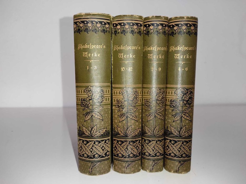Старинные книги. Вильям Шекспир 1893 год
