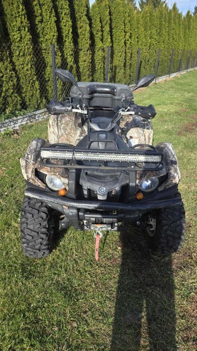 Quad Yamaha Grizzly 700 Camo ATV Mocno doinwestowany 4x4 EPS DIFF-LOCK