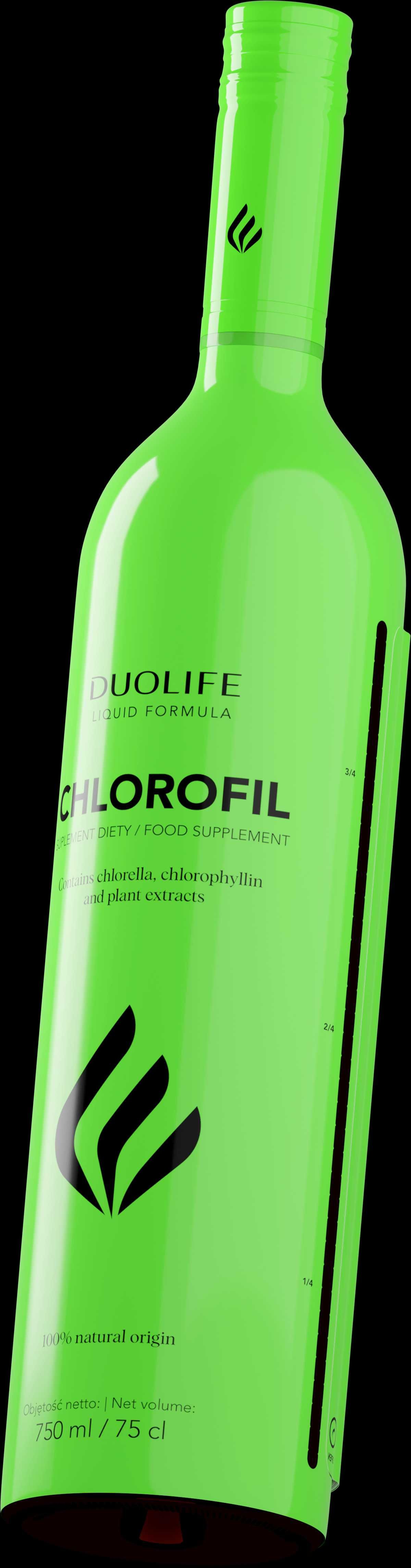 Duolife Chlorofil w płynie suplement diety 750 ml