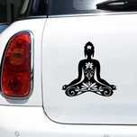 Adesivo Autocolante Vinil - Buddha Buda Meditação Zen - Carro ou Casa