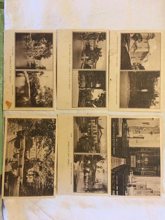 Postais antigos Colégio S Jose Benfica raros