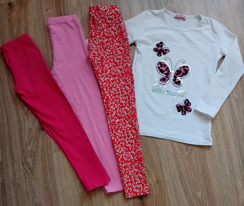 Ubrania na dziewczynkę MIX 122/128