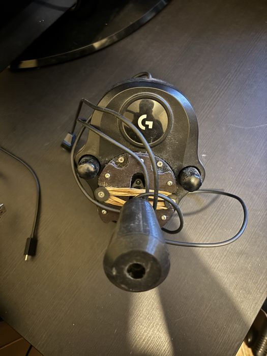 G29 com shifter / manete mudancas caseira caixa sequencial / pedais