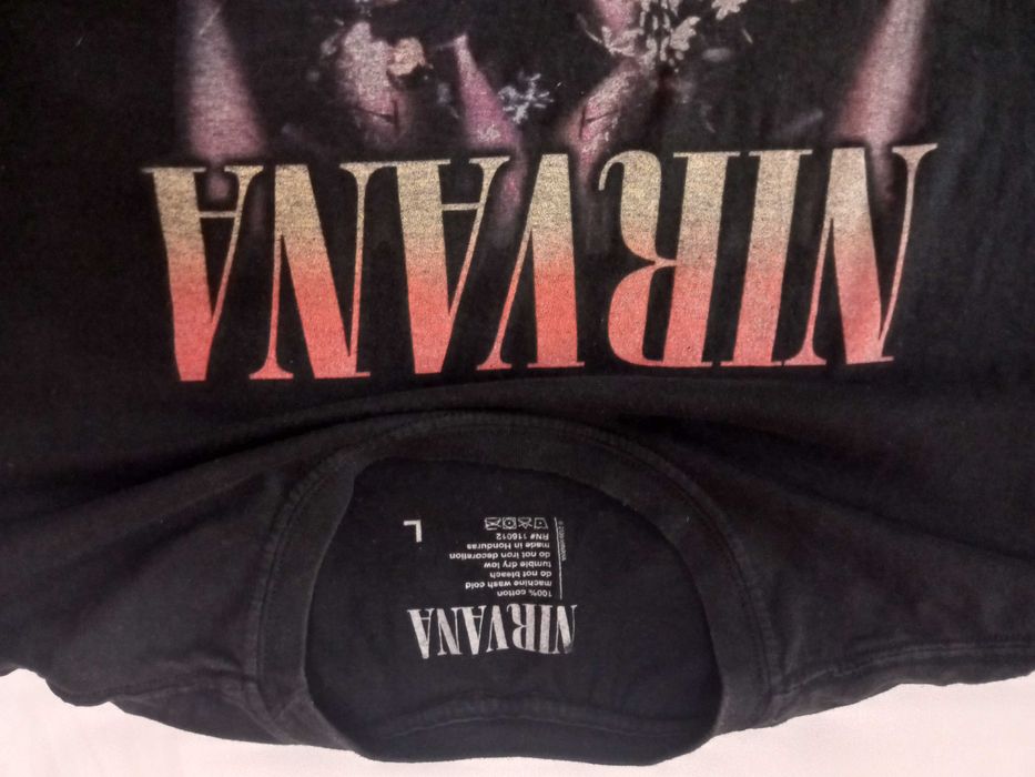 Футболка NIRVANA оригінал, розмір 2XL