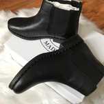 Steve Madden czarne buty Chelsea botki Skórzane