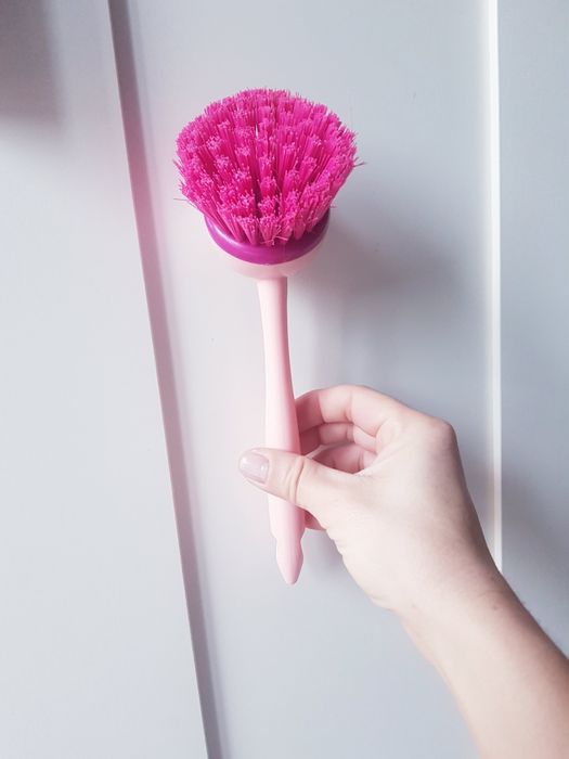 Nowa szczotka do mycia naczyń Świnka