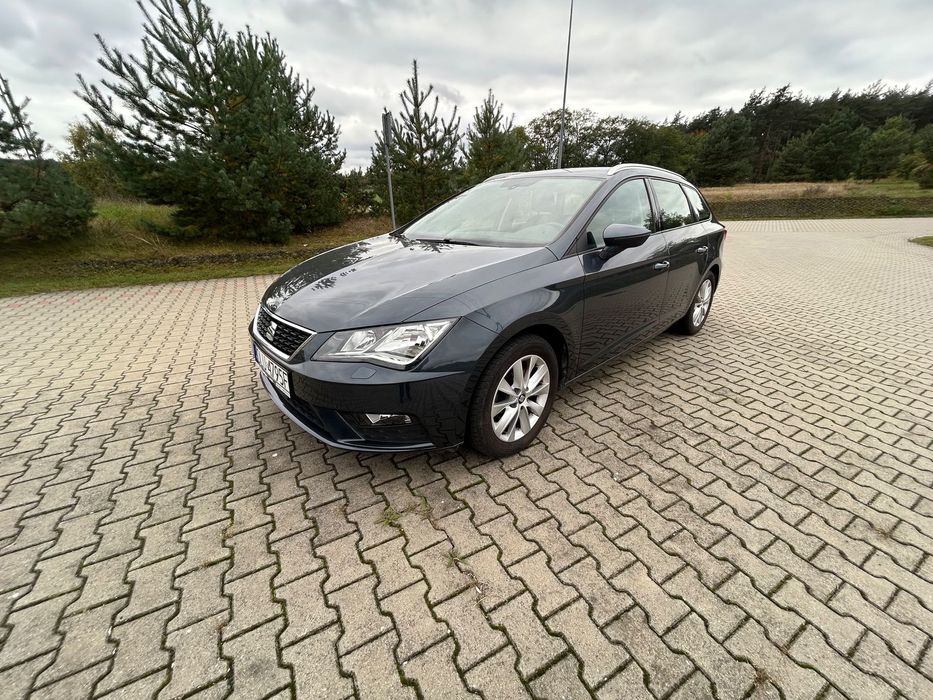 Seat Leon 1.6 tdi DSG 2019r 114tys serwis licznik lcd radar