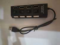 Rozgałęźnik portów 4xUSB HUB USB 2.0