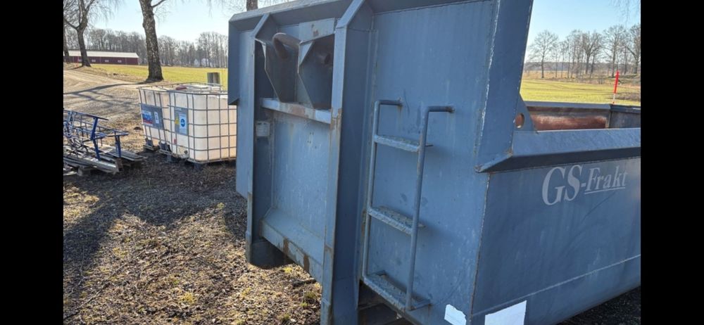 Zabudowa hakowa kontener mulda kipper wywrotka