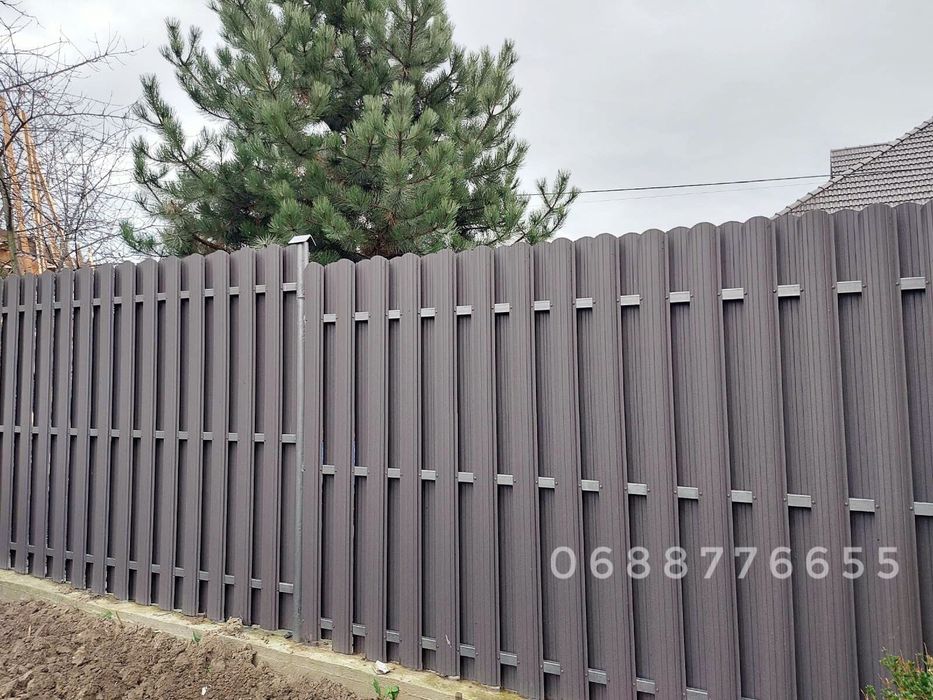 Штахетник металевий штакетник металлический забор металеві штахети