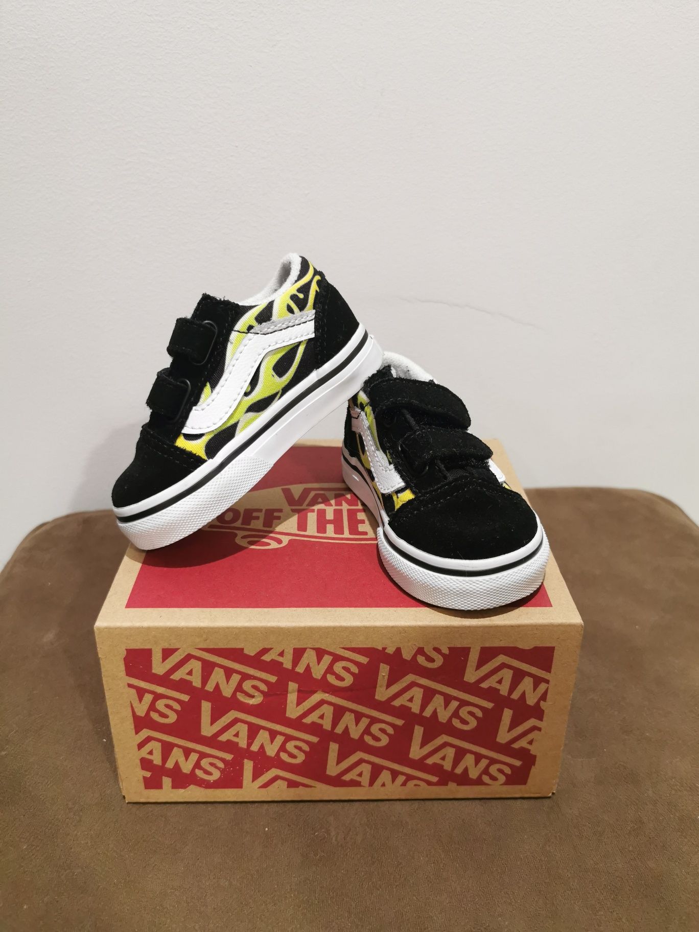 Nowe buty vans dla chłopca chłopięce vansy trampki tenisówki 18.5