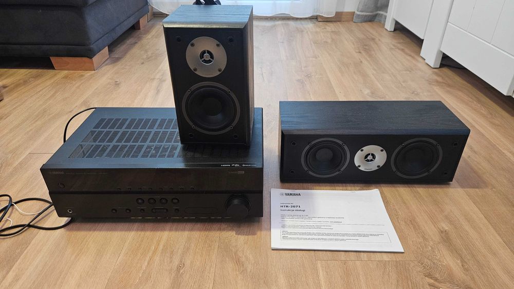 Yamaha HTR-2071 + Magnat Monitor Supreme – zestaw audio 5 glośników