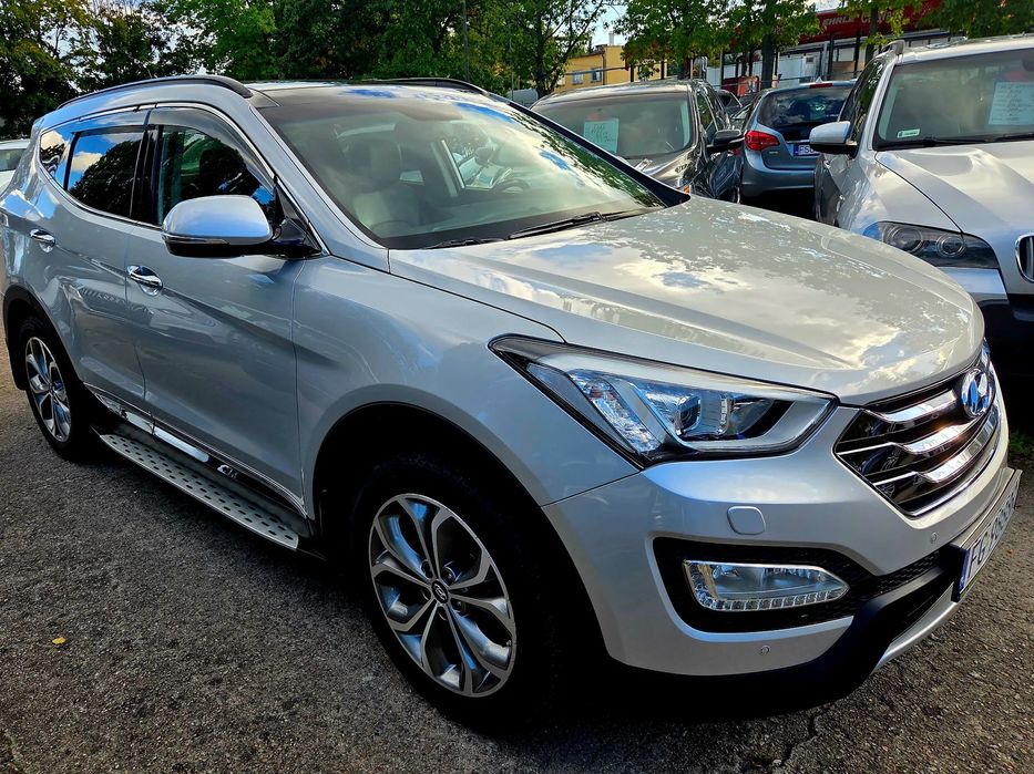 Hyundai Santa Fe Navi Skóra Automat Xenon Panorama 4X4 Alu 19