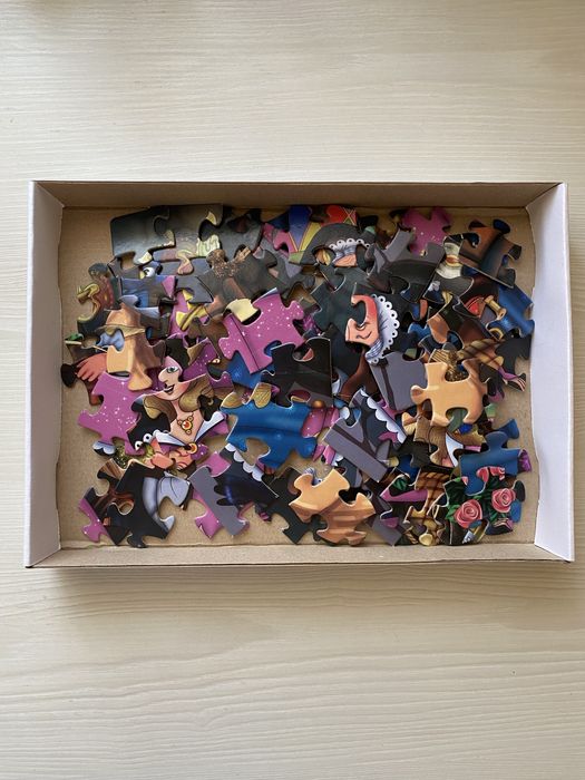 Дитячі пазли "Спляча красуня" 88 деталей. Пазлы « Спящая красавица».