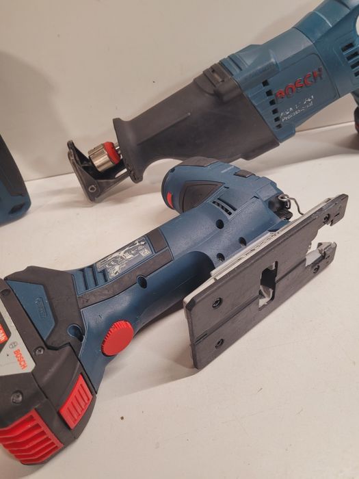 Bosch professional 18v лобзик, перф, сабельна пила