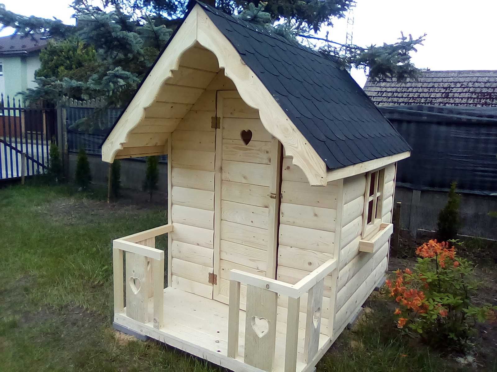 Materiał Konstrukcja Dom Drewniany dla dzieci ,plac zabaw ,Stolarz