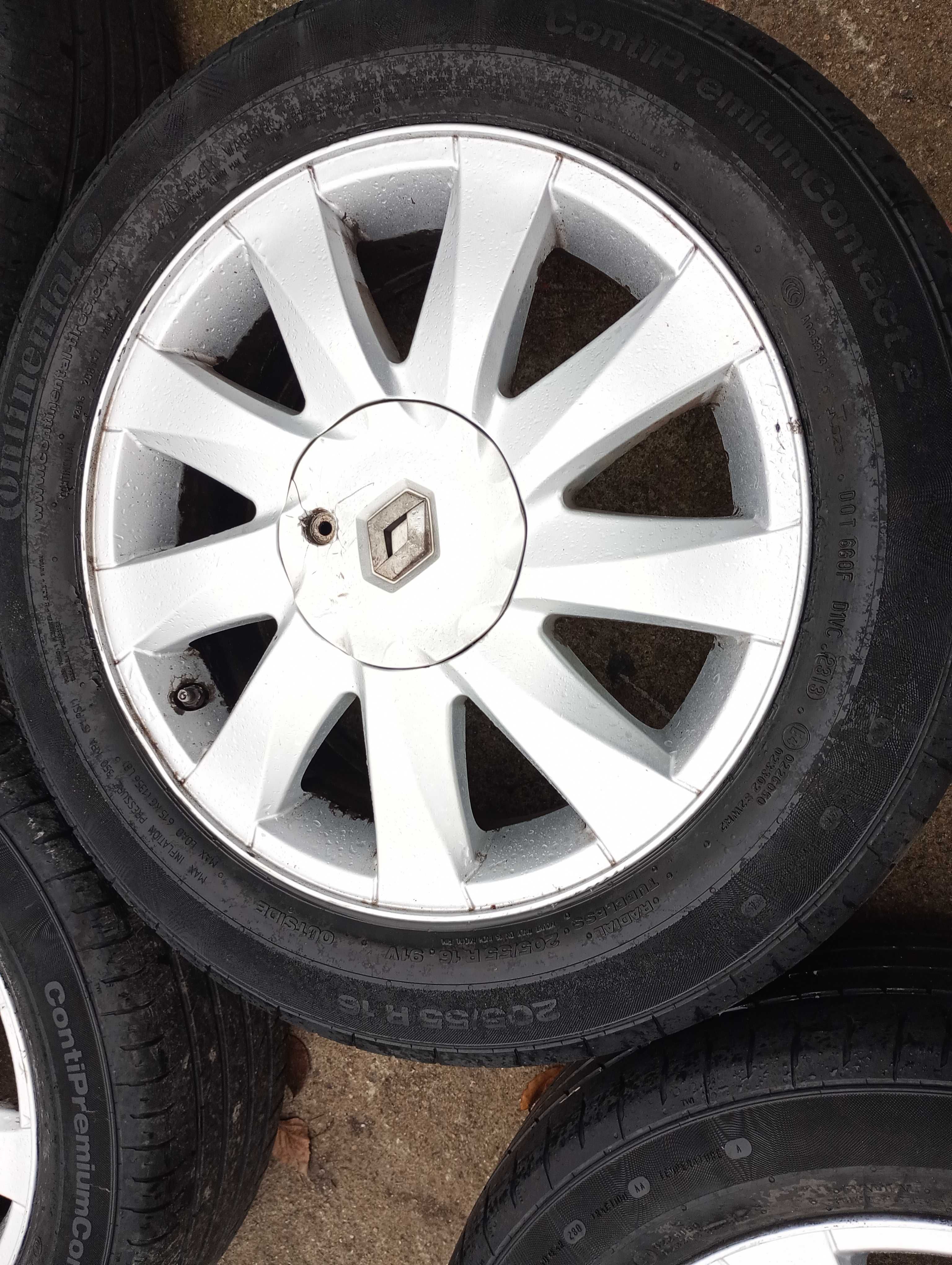 Felgi aluminiowe 16 koła Renault 5x108  Komplet śrub Zamiana
