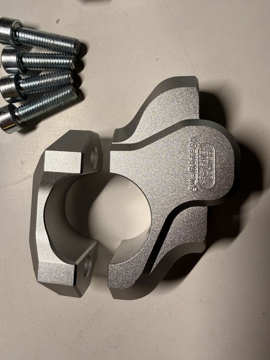 Risers - aumento e recuo de guiador mota BMW GS