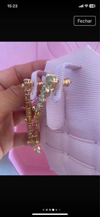 Brincos Swarovski a estrear