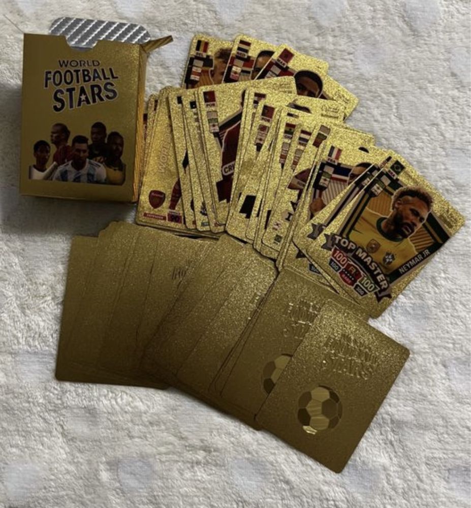 Kolekcja - 50 kart złotych Piłkarskich