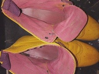 Botas Brogues pele tamanho 43